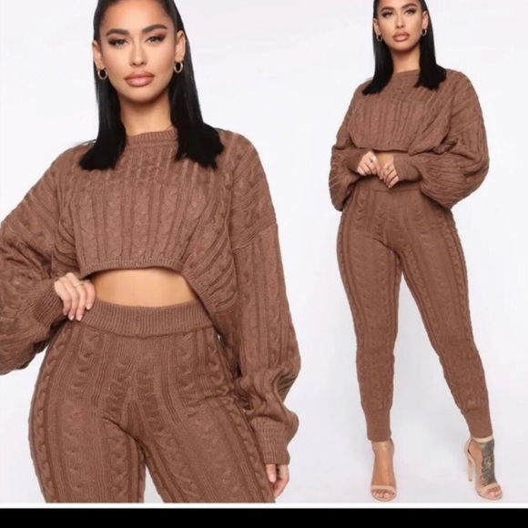 Fashion Nova Other - Comfy BLACK matching set